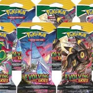 Evolving Skies Sleeved Booster Pack Bundle [Set of 8] - SWSH07: Evolving Skies (SWSH07)