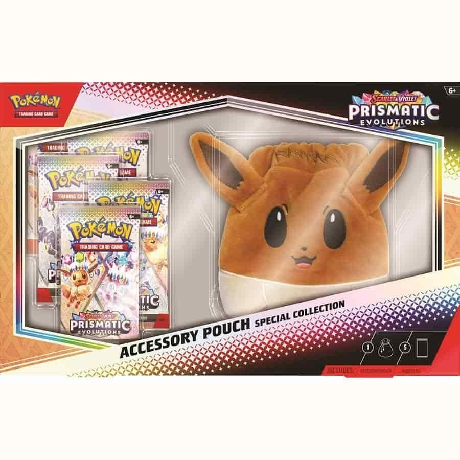 Prismatic Evolutions Accessory Pouch Special Collection - SV: Prismatic Evolutions (PRE)