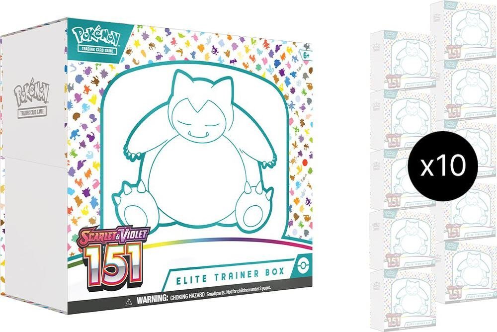 151 Elite Trainer Box Case - SV: Scarlet & Violet 151 (MEW)