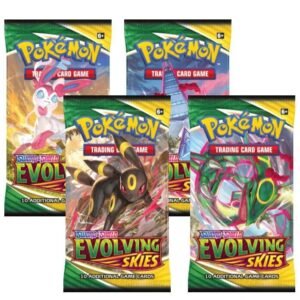 Evolving Skies Booster Pack Art Bundle [Set of 4] - SWSH07: Evolving Skies (SWSH07)
