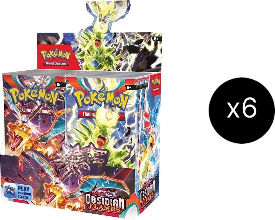 Obsidian Flames Booster Box Case - SV03: Obsidian Flames (OBF)