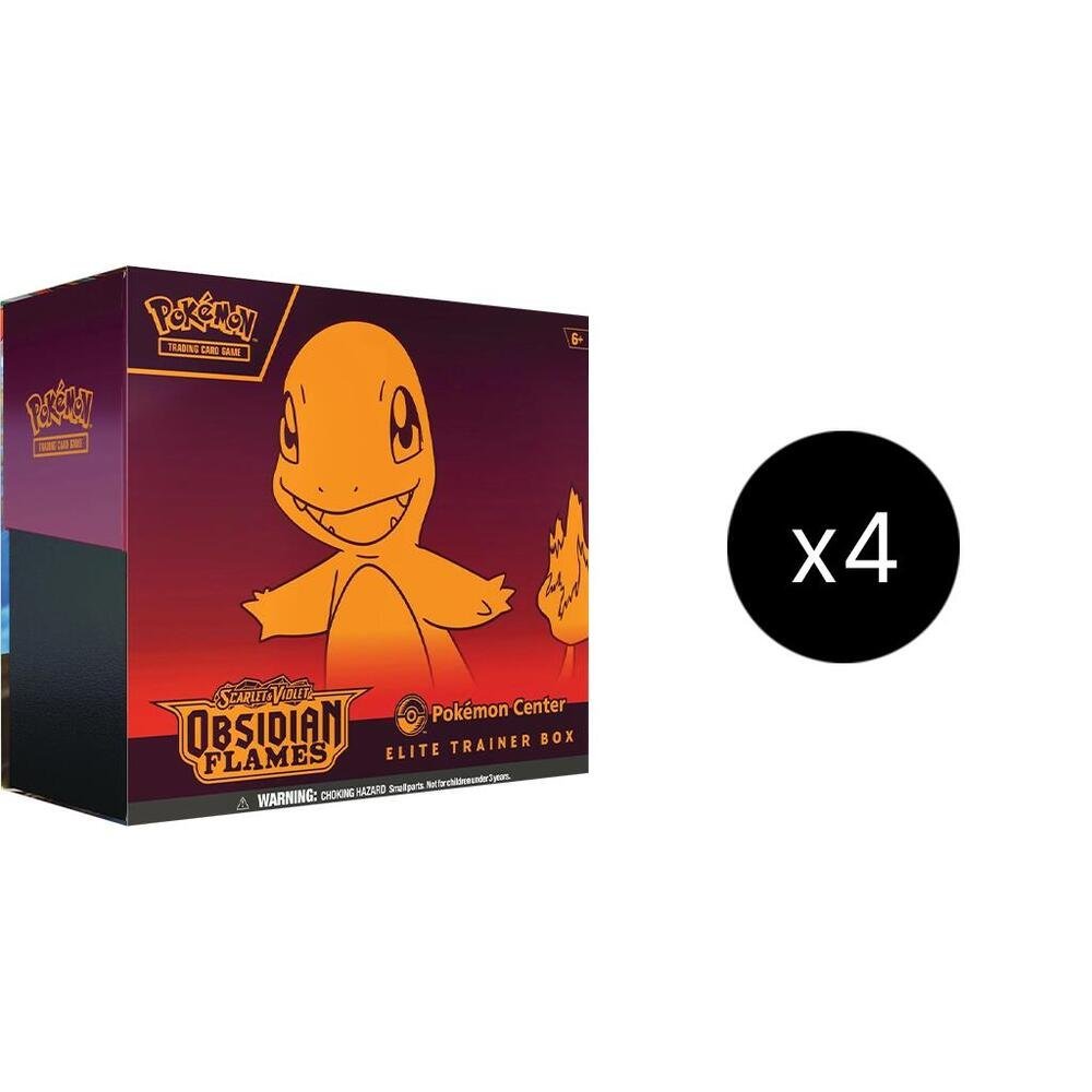 Obsidian Flames Pokemon Center Elite Trainer Box Case (Exclusive) - SV03: Obsidian Flames (OBF)