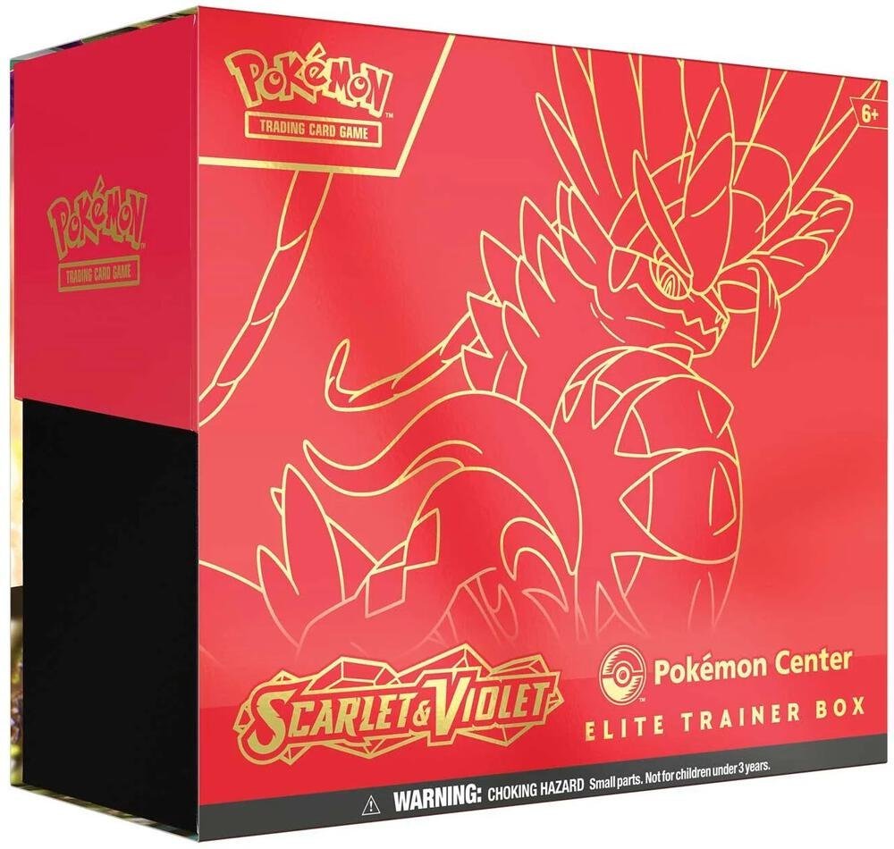 Scarlet & Violet Pokemon Center Elite Trainer Box (Exclusive) [Koraidon] - SV01: Scarlet & Violet Base Set (SVI)