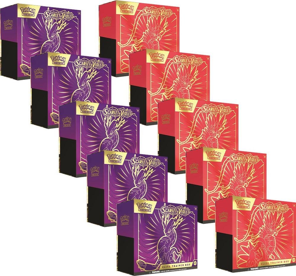 Scarlet & Violet Elite Trainer Box Case - SV01: Scarlet & Violet Base Set (SVI)