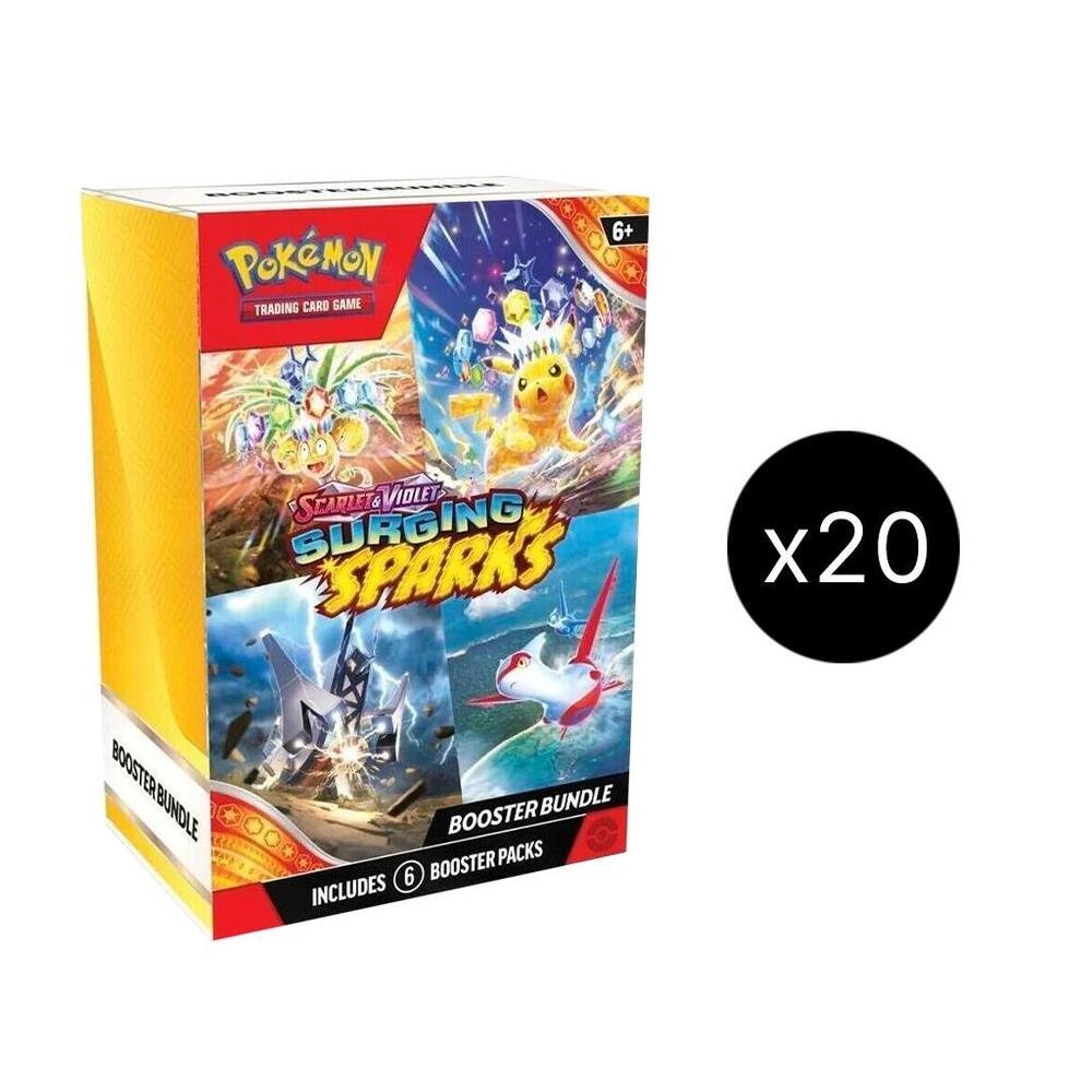 Surging Sparks Booster Bundle Case - SV08: Surging Sparks (SSP)