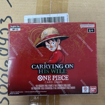 One Piece Box OP13 Carrying On His Will OP-13 Booster Display ENG English OP 13