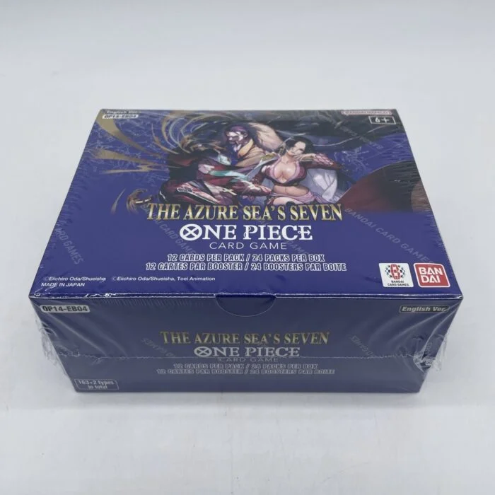 Box of 24 Boosters - OP14~EB04 "The Azure Sea's Seven" - One Piece CG - OP-14 EB-04 - EN