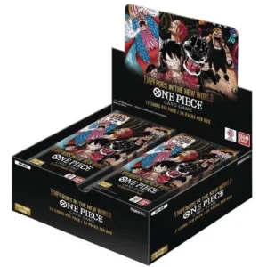 One Piece Card Game OP-09 - Emperors in the New World Booster Box English SEALED